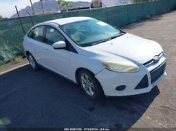 2013 FORD FOCUS SE White  Gasoline 1FADP3F27DL233309 photo #2