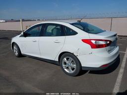 2013 FORD FOCUS SE White  Gasoline 1FADP3F27DL233309 photo #4