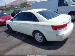 2008 HYUNDAI SONATA GLS V6 White  Gasoline 5NPET46F48H330349 photo #4