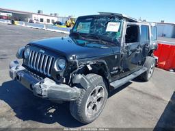 2018 JEEP WRANGLER JK UNLIMITED SAHARA Black  Flexible Fuel 1C4BJWEG1JL903126 photo #3