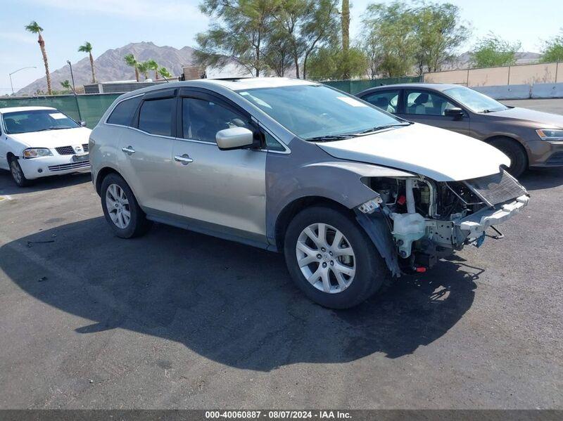 2007 MAZDA CX-7 GRAND TOURING Silver  Gasoline JM3ER293670112985 photo #1