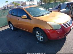 2008 NISSAN ROGUE SL Orange  Gasoline JN8AS58VX8W123555 photo #2