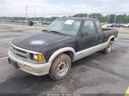 1995 CHEVROLET S TRUCK S10 Black  Gasoline 1GCCS19Z3S8104937 photo #3