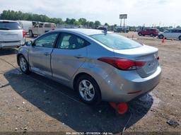 2015 HYUNDAI ELANTRA SE Silver  Gasoline 5NPDH4AE6FH578000 photo #4