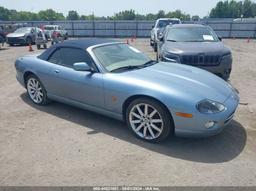 2006 JAGUAR XK8 Light Blue  Gasoline SAJDA42C262A45598 photo #2