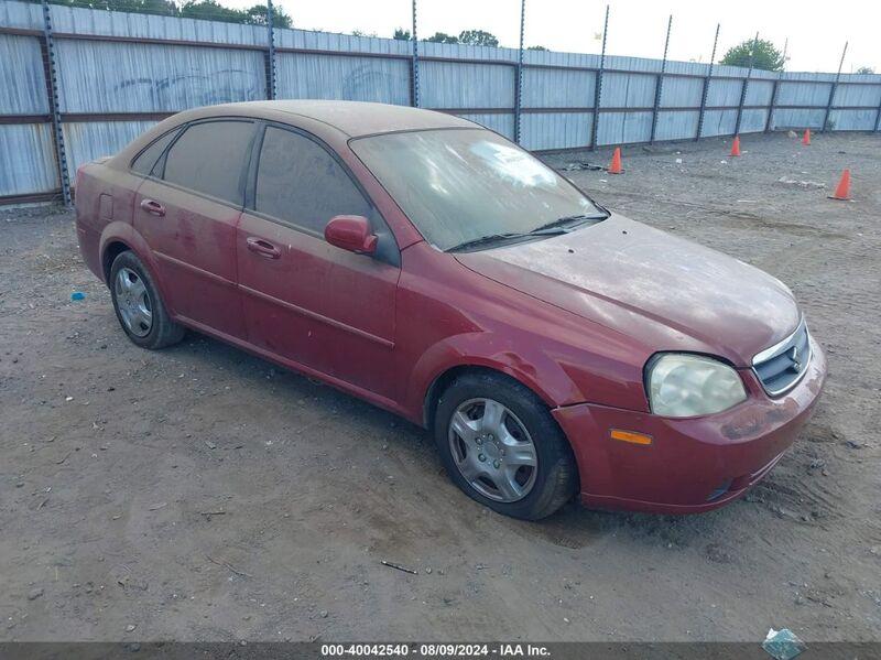 2006 SUZUKI FORENZA Red  Gasoline KL5JD56Z56K363862 photo #1