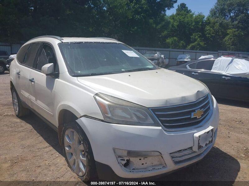 2015 CHEVROLET TRAVERSE 1LT White  Gasoline 1GNKRGKD0FJ310540 photo #1