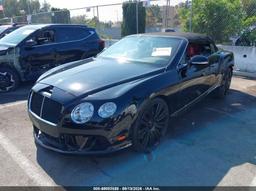 2013 BENTLEY CONTINENTAL GTC V8 Black  Gasoline SCBGT3ZA7DC080648 photo #3