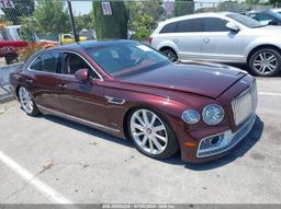 2021 BENTLEY FLYING SPUR W12 Maroon  gas SCBBB6ZG9MC084879 photo #2