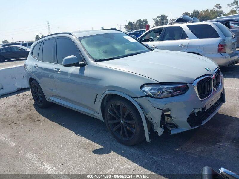 2023 BMW X3 SDRIVE30I Light Blue  Gasoline 5UX43DP06P9P14371 photo #1