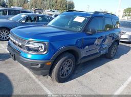 2023 FORD BRONCO SPORT BIG BEND Blue  Gasoline 3FMCR9B64PRE05518 photo #3