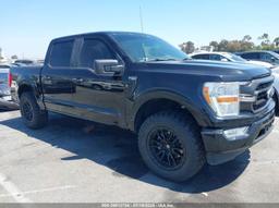 2022 FORD F-150 XL Black  Gasoline 1FTEW1CPXNKE13817 photo #2