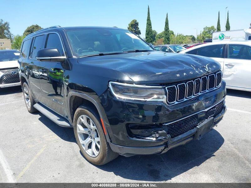 2022 JEEP WAGONEER SERIES I 4X2 Black  Gasoline 1C4SJUAT1NS184737 photo #1