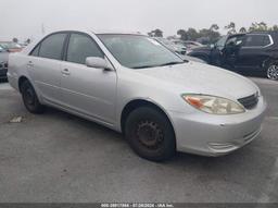 2002 TOYOTA CAMRY LE Silver  Gasoline 4T1BE32K92U595061 photo #2