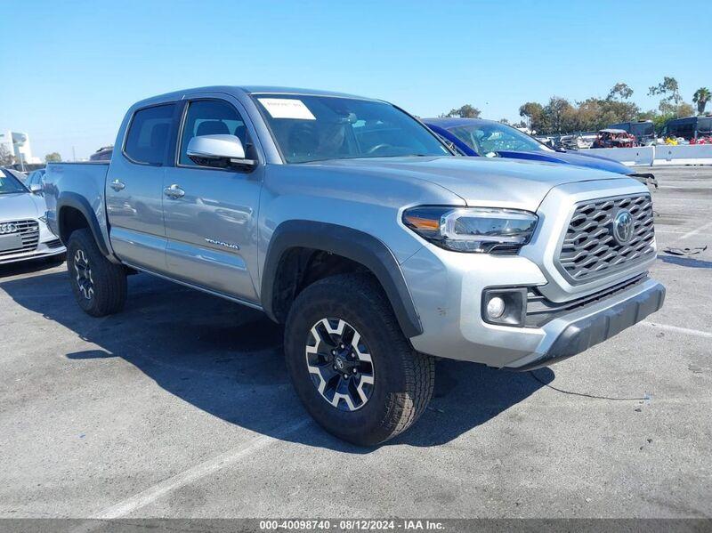 2023 TOYOTA TACOMA TRD OFF ROAD Gray  Gasoline 3TMAZ5CN5PM210860 photo #1