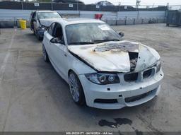 2008 BMW 135I White  Gasoline WBAUC73518VF24846 photo #2