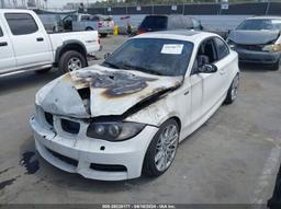 2008 BMW 135I White  Gasoline WBAUC73518VF24846 photo #3