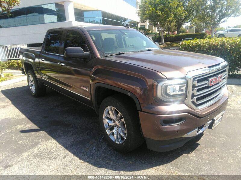 2016 GMC SIERRA K1500 SLT Brown  Gasoline 3GTU2NEC2GG254441 photo #1