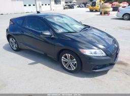 2013 HONDA CR-Z EX Black  Hybrid JHMZF1C61DS001906 photo #2