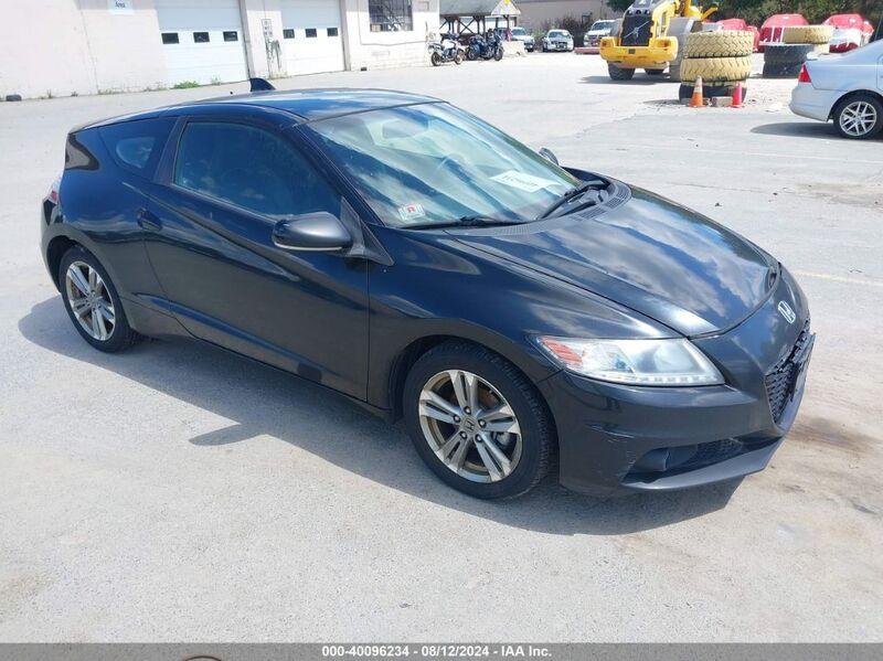 2013 HONDA CR-Z EX Black  Hybrid JHMZF1C61DS001906 photo #1