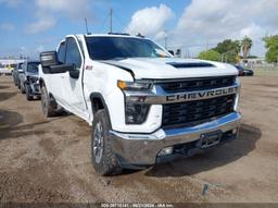 2021 CHEVROLET SILVERADO 2500HD 4WD  STANDARD BED LT White  Diesel 1GC4YNEYXMF104178 photo #2