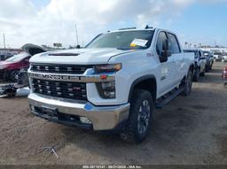 2021 CHEVROLET SILVERADO 2500HD 4WD  STANDARD BED LT White  Diesel 1GC4YNEYXMF104178 photo #3