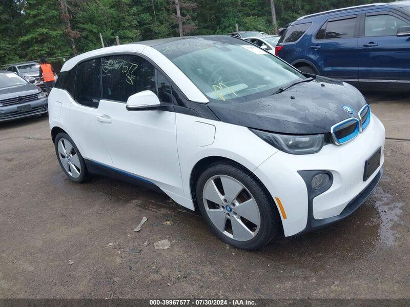 2014 BMW I3 BASE W/RANGE EXTENDER White  Hybrid WBY1Z4C5XEV275540 photo #1