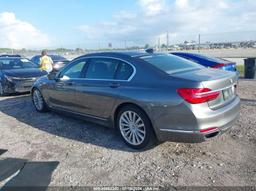 2018 BMW 740I Maroon  Gasoline WBA7E2C53JG741459 photo #4