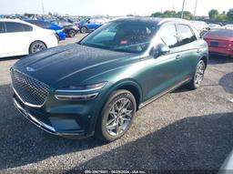 2023 GENESIS GV70 2.5T AWD Green  Gasoline KMUMADTB3PU092160 photo #3