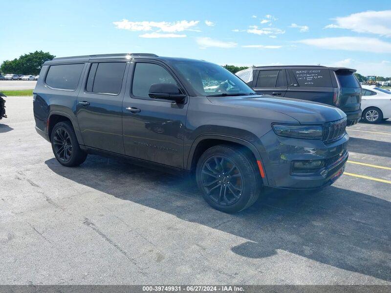 2024 JEEP GRAND WAGONEER L SERIES II 4X4 Gray  Gasoline 1C4SJSFP0RS107282 photo #1