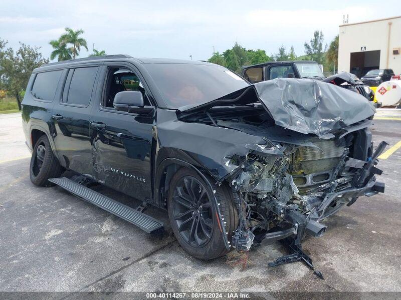 2024 JEEP GRAND WAGONEER L SERIES II 4X4 Black  Gasoline 1C4SJSFP9RS130978 photo #1