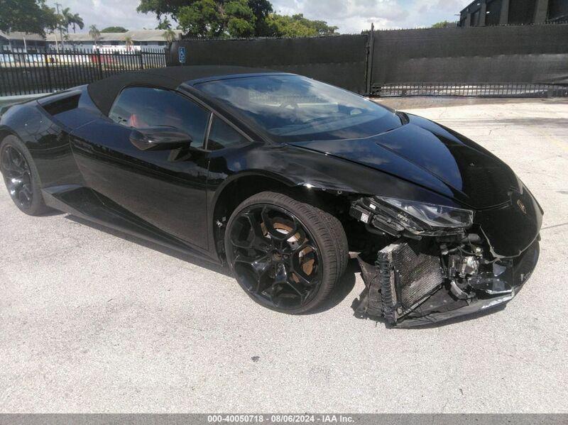 2019 LAMBORGHINI HURACAN LP580-2S Black  Gasoline ZHWUR2ZF3KLA11354 photo #1