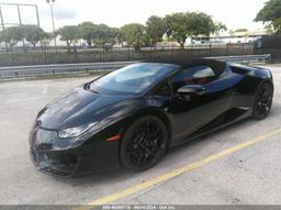 2019 LAMBORGHINI HURACAN LP580-2S Black  Gasoline ZHWUR2ZF3KLA11354 photo #3