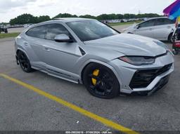 2021 LAMBORGHINI URUS GRAPHITE CAPSULE/PEARL CAPSULE Silver  Gasoline ZPBUA1ZL5MLA11591 photo #2