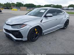 2021 LAMBORGHINI URUS GRAPHITE CAPSULE/PEARL CAPSULE Silver  Gasoline ZPBUA1ZL5MLA11591 photo #3