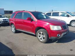 2006 PONTIAC TORRENT Red  Gasoline 2CKDL73F366058128 photo #2