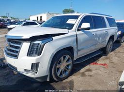 2019 CADILLAC ESCALADE ESV LUXURY White  Gasoline 1GYS3HKJ4KR237720 photo #3