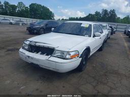 2003 MERCURY GRAND MARQUIS GS White  Gasoline 2MEFM74W83X635672 photo #3