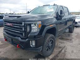 2022 GMC SIERRA 2500HD 4WD  STANDARD BED AT4 Black  Diesel 1GT49PEY5NF101747 photo #3