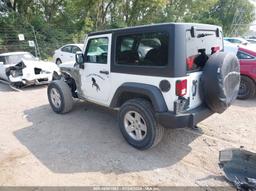 2018 JEEP WRANGLER JK SPORT S 4X4 White  Flexible Fuel 1C4AJWAG7JL821936 photo #4