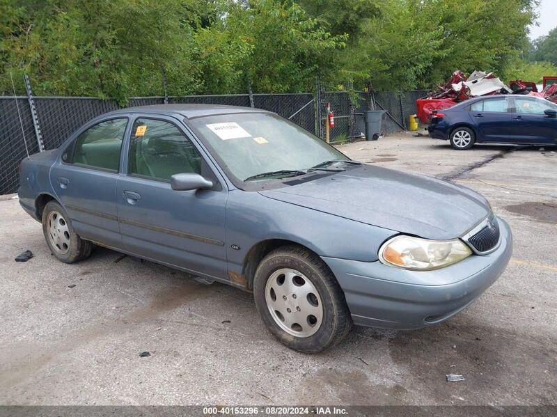 1999 MERCURY MYSTIQUE GS Blue  Gasoline 1MEFM6534XK637815 photo #1