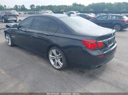 2013 BMW 750LI Black  Gasoline WBAYE8C50DD132391 photo #4