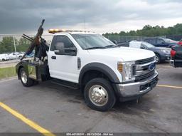 2018 FORD F-450 CHASSIS XL White  Gasoline 1FDUF4HY6JED03060 photo #2