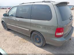 2005 KIA SEDONA EX/LX Green  Gasoline KNDUP132656637091 photo #4