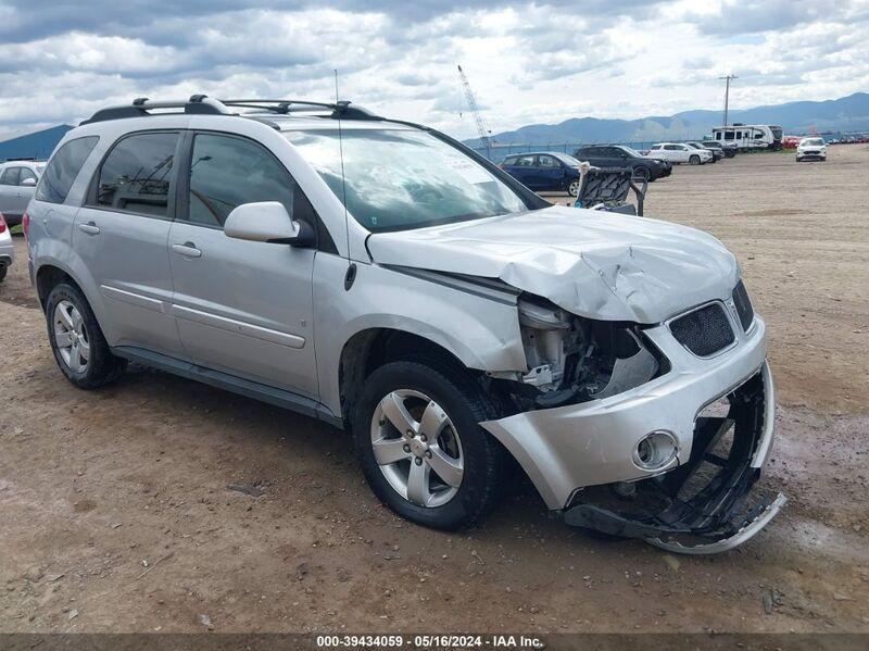 2006 PONTIAC TORRENT Silver  Gasoline 2CKDL73F266038162 photo #1