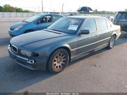 2000 BMW 740IL Blue  Gasoline WBAGH8349YDP13260 photo #3