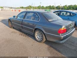 2000 BMW 740IL Blue  Gasoline WBAGH8349YDP13260 photo #4