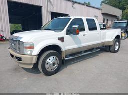 2008 FORD F-450 KING RANCH/LARIAT/XL/XLT White  Diesel 1FTXW43R28ED71206 photo #3