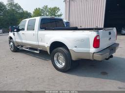 2008 FORD F-450 KING RANCH/LARIAT/XL/XLT White  Diesel 1FTXW43R28ED71206 photo #4