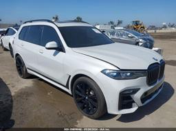 2020 BMW X7 M50I White  gas 5UXCX6C03LLE35512 photo #2